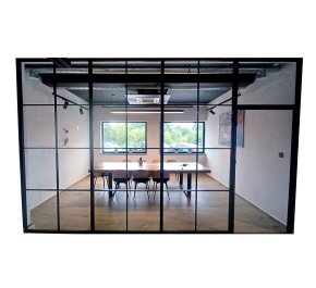 Szklana ściana działowa LOFT