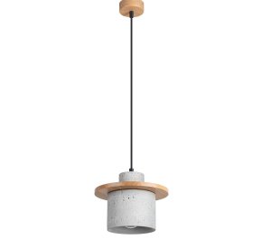Lampa z betonu wisząca 1xE27 125 cm MAB beton