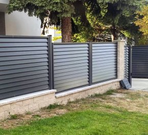 Przęsło aluminiowe żaluzjowe AL12