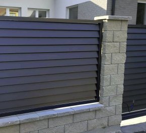 Przęsło aluminiowe żaluzjowe AL12