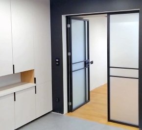 Drzwi loftowe dwuskrzydłowe DR02