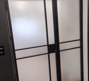 Drzwi loftowe dwuskrzydłowe DR02