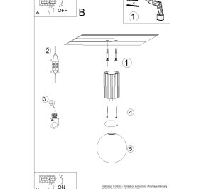 Lampa łazienkowa IP44 aluminium ryflowane HALO zielona oliwka
