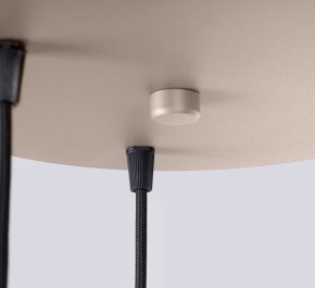 Lampa wisząca potrójna HALO taupe