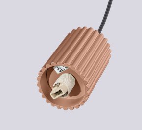 Lampa wisząca potrójna HALO mocca