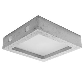 LAMPA z betonu plafon sufitowy ledowy RIZA (SL.0995)
