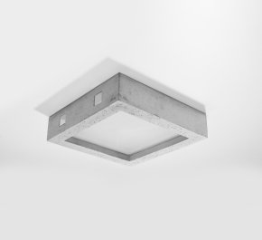 LAMPA z betonu plafon sufitowy ledowy RIZA (SL.0995)