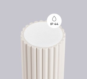 Lampa łazienkowa IP44 aluminium ryflowane HALO kaszmir