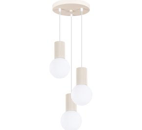 Lampa wisząca kaszmirowa potrójna HALO