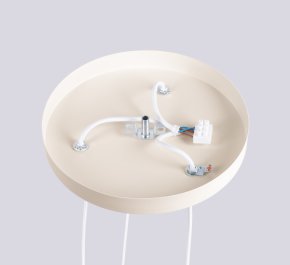 Lampa wisząca kaszmirowa potrójna HALO