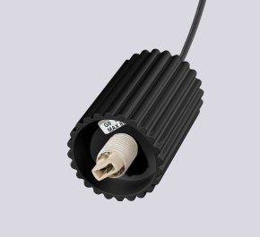 Lampa wisząca czarna potrójna HALO