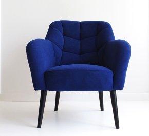 Mały fotel do salonu nowoczesny VALERI