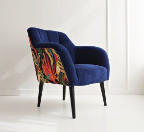 Mały fotel do salonu nowoczesny VALERI