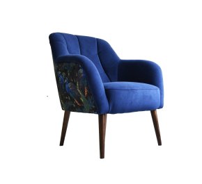 Mały fotel do salonu nowoczesny VALERI