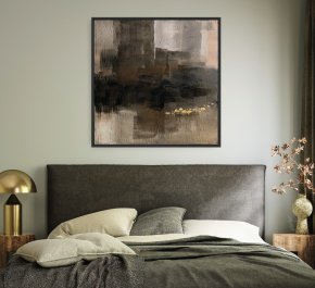 Nowoczesny obraz do salonu ręcznie malowany DARK EMOTIONS