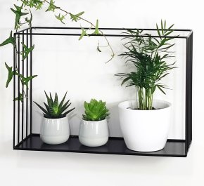 Metalowa półka na ścianę ATTE