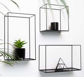 Półki ścienne minimalistyczne zestaw 3 szt.
