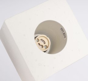 Lampa sufitowa plafon sufitowy beton QUAD beżowy