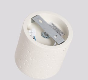 Lampa sufitowa plafon sufitowy beton ORBIS beżowy