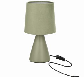 Lampka nocna oliwkowa ceramiczna 1xE14 40W SATTI