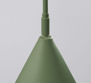 Kinkiet ścienny regulowany z włącznikiem zielona oliwka 1xE14 NOX