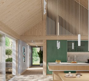 Potrójna lampa wisząca biała tuby sufitowe ryflowane KARBON 3P