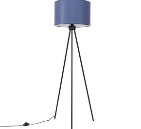 Lampa podłogowa na trójnogu granat 1xE27 NEVIA