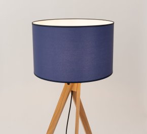 Lampa podłogowa na trójnogu niebieska 1xE27 NATT