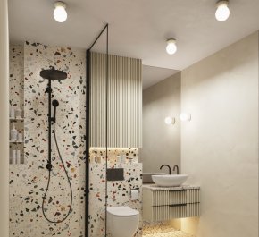 Kinkiet IP44 ZORI beżowy