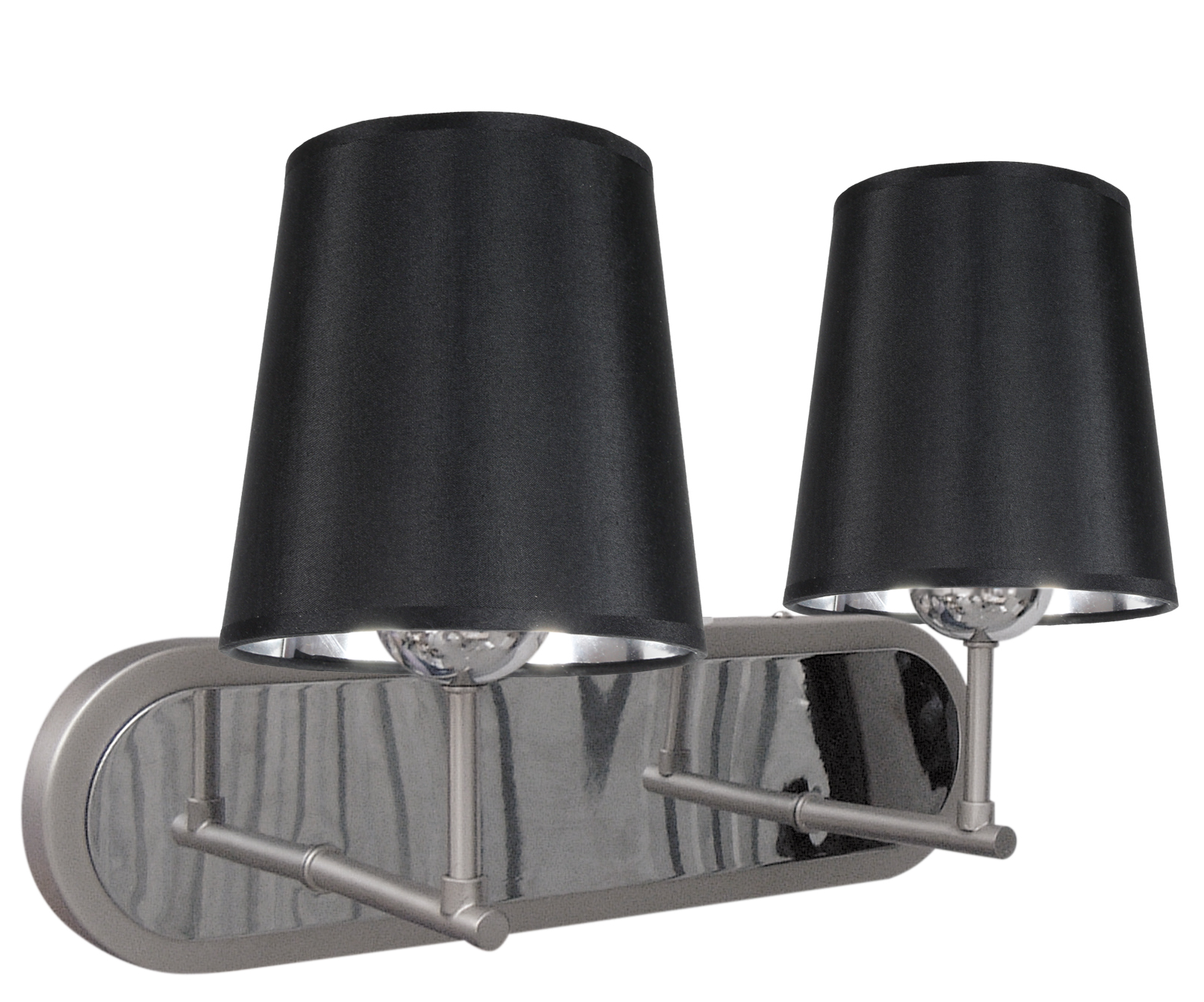 LAMPA KINKIET MILONGA 2X60W E27 SATYNA