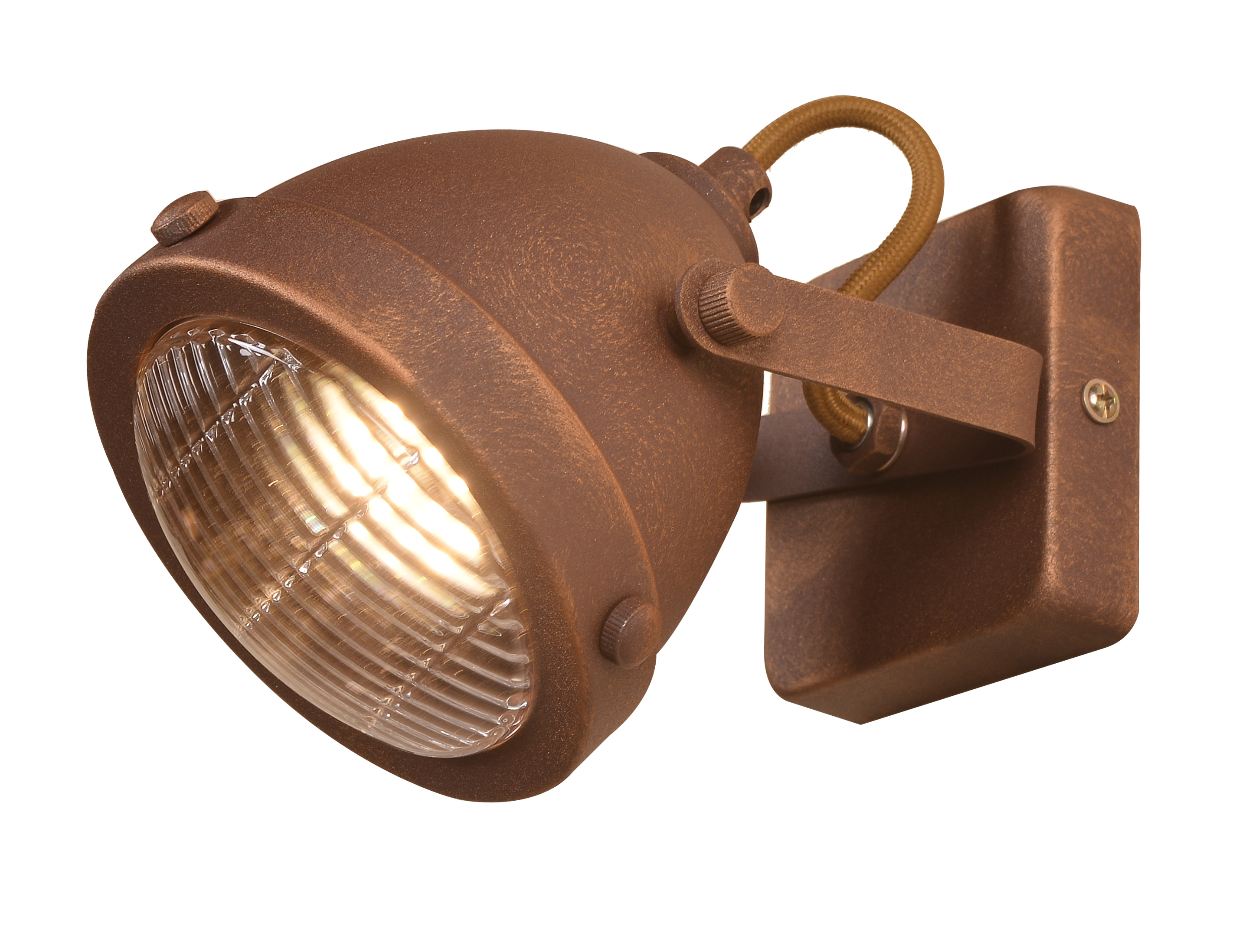 LAMPA KINKIET FRODO 1X40W GU10 RDZAWY